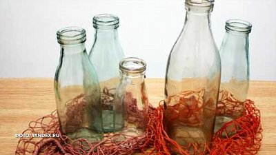 Молоко в стеклянных бутылках в рубрике «Назад в СССР»