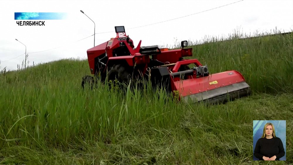 На Южном Урале испытали трактор-беспилотник