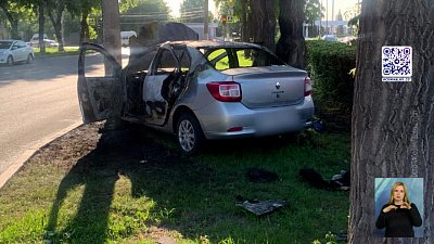 Под Троицком в аварии погиб мужчина