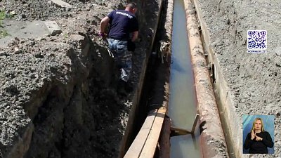 В Чебаркуле полицейский спас собаку