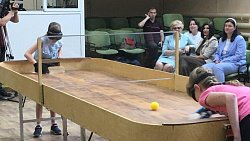 Кубок реабилитационного центра по настольному теннису для слепых проходит в Челябинске