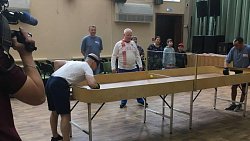 Кубок реабилитационного центра по настольному теннису для слепых проходит в Челябинске