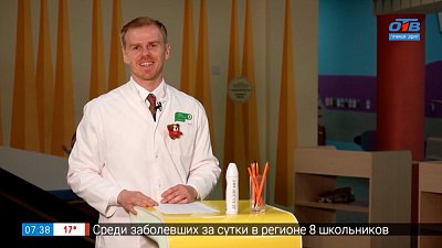 Потливость у детей в рубрике «Доктор Рыжий знает»