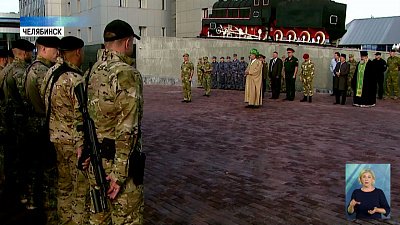 Бойцы ОМОНа вернулись с Донбаса