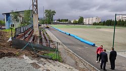 В Златоусте проинспектировали ремонт спортивных объектов