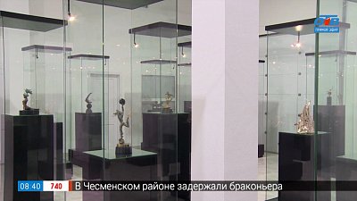 В гостях у скульптора в сюжете «Галерея Виктора Митрошина»