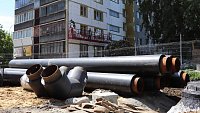 В Челябинске вместо ржавых труб укладывают стальные теплосети с системой контроля утечек