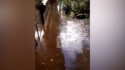 Видео из затопленного дождями дома в Копейске