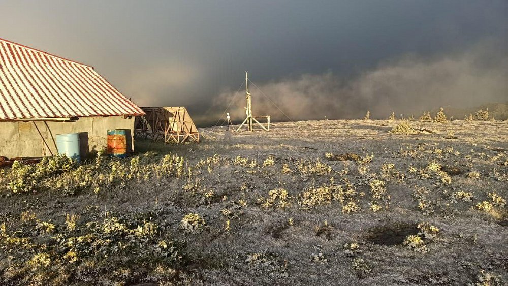 В Челябинской области выпал снег в конце июня