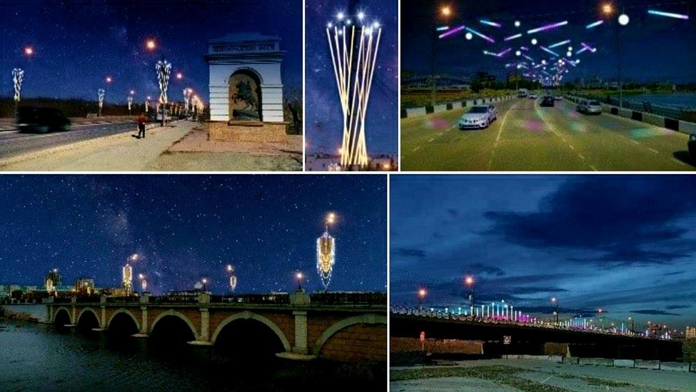 Ко Дню города в Челябинске установят подсветку на четырех мостах