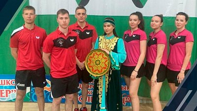 Магнитогорская команда по настольному теннису стала победителем Всероссийской летней универсиады