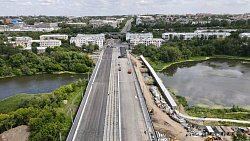 В Челябинске 15 июля запустят движение по Ленинградскому мосту