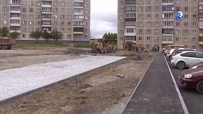 Благоустройство сквера на Ак. Павлова началось