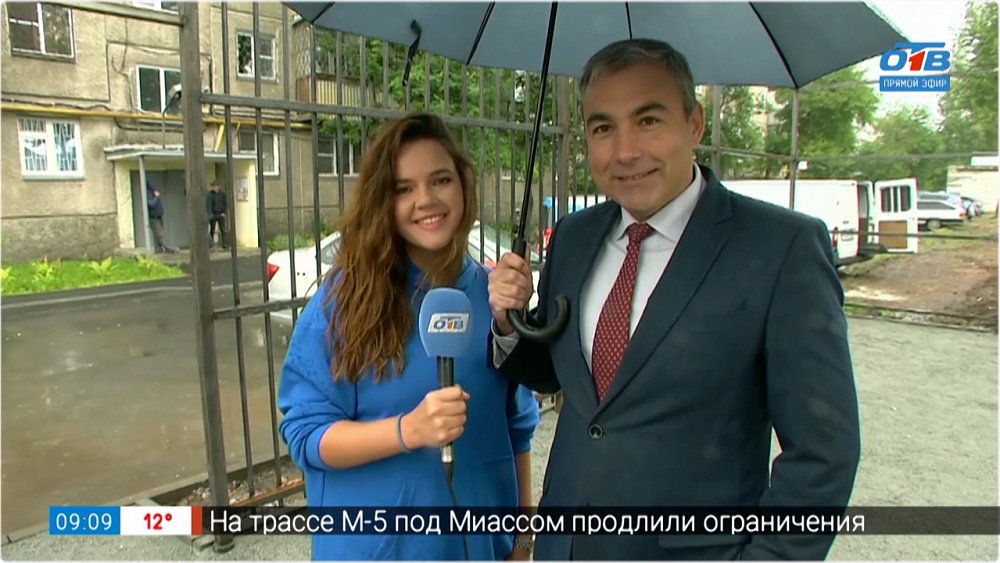 «Благоустройство в Ленинском районе» в прямом включении