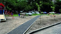 В Тракторозаводском районе Челябинска дворы обновят до 1 сентября