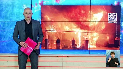 В Южноуральске сгорел частный дом