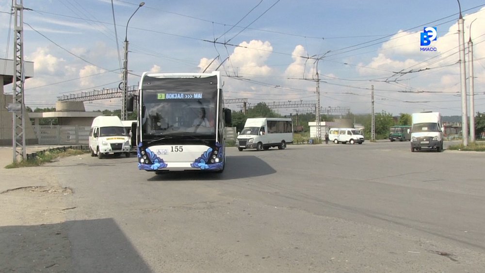 В Миассе появился новый троллейбус