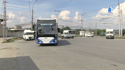 В Миассе появился новый троллейбус