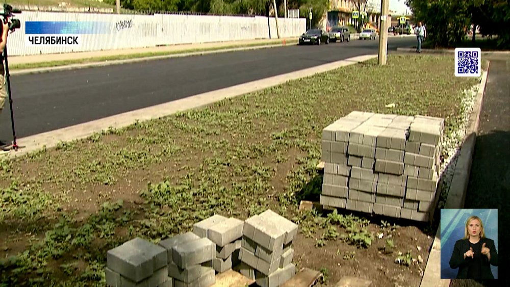 В Челябинске ремонтируют дороги