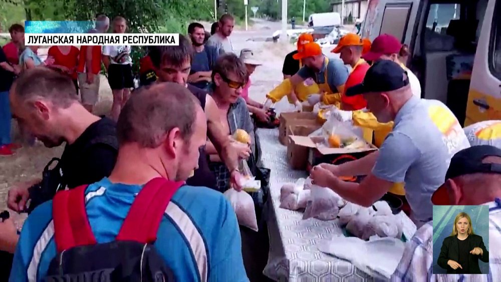 Волонтеры «Пищи жизни» в Северодонецке