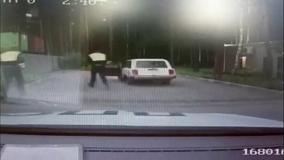 В Челябинске сотрудники ГИБДД устроили погоню за нарушителем