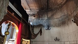 Челябинцев просят помочь восстановить храм после пожара на Успенском кладбище