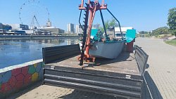 В Челябинск приедет специальная техника для очистки русла реки Миасс