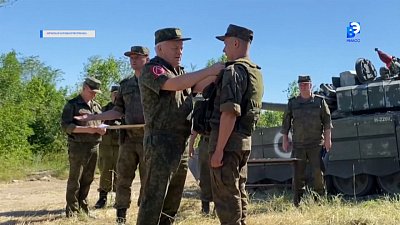 Бойцы, освободившие ЛНР, увидели родных