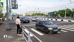 В Челябинске открыли движение по Ленинградскому мосту