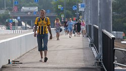 В Челябинске открыли движение по Ленинградскому мосту