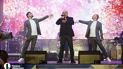 В Челябинске во время концерта «Хора Турецкого» начался дождь