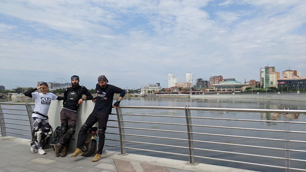 Из Москвы до Челябинска на моноколесе