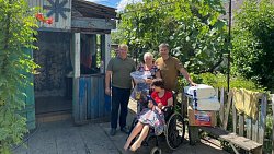 Челябинская область доставила гуманитарную помощь семьям с детьми в ДНР