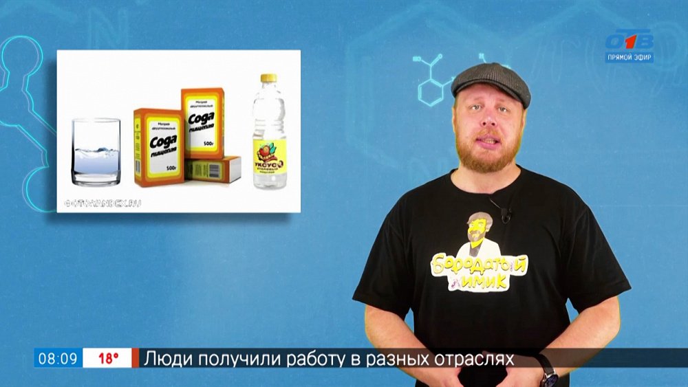 Сода + уксус = ? в рубрике «Похимичим?»