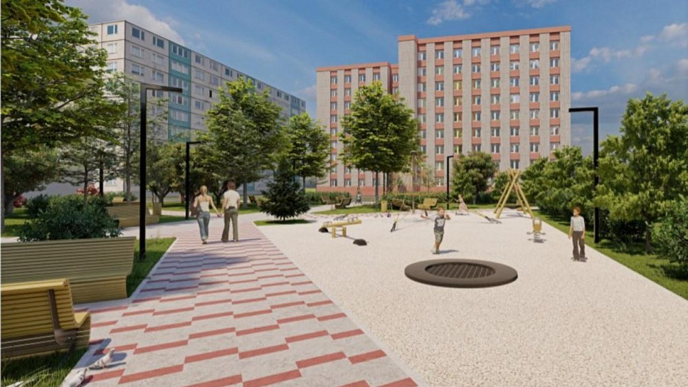 На северо-западе Челябинска на месте заросшего пустыря появится новый сквер