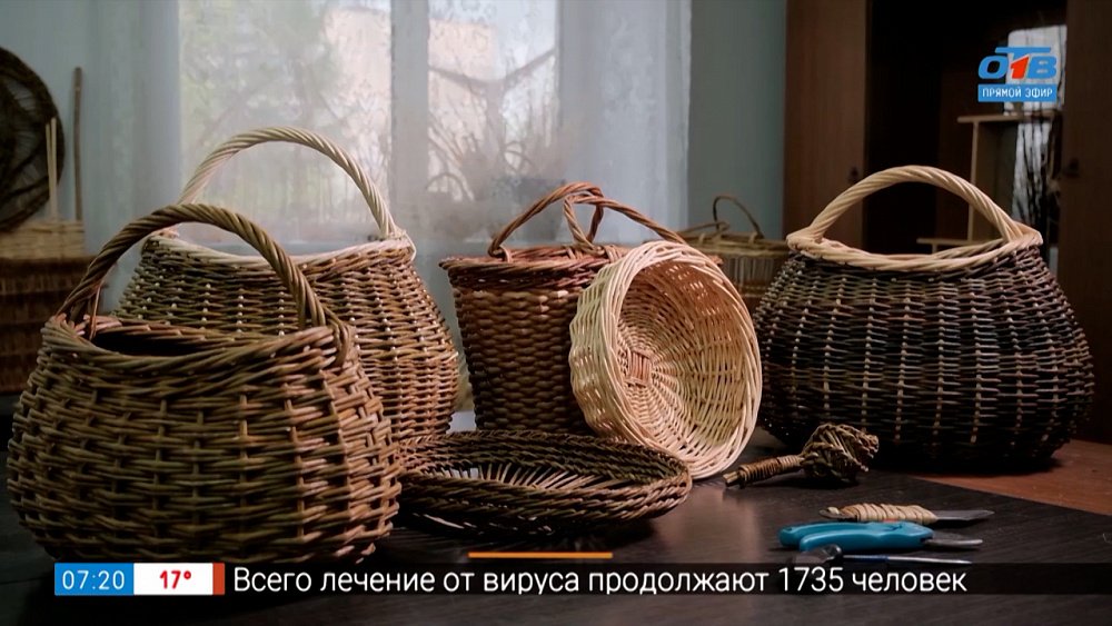 Плетение из лозы в рубрике «Народное творчество»