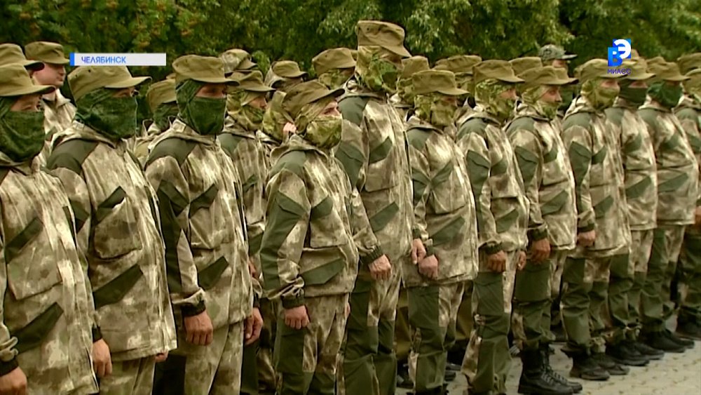 Добровольцев проводили на Донбасс