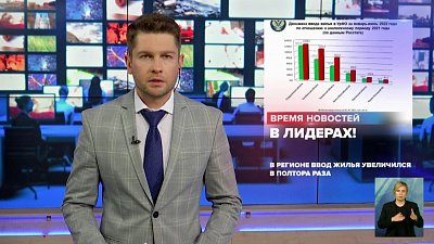 В регионе ввод жилья увеличился в полтора раза