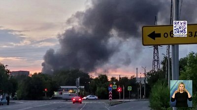 В Челябинске загорелся один из цехов ЧЭМК