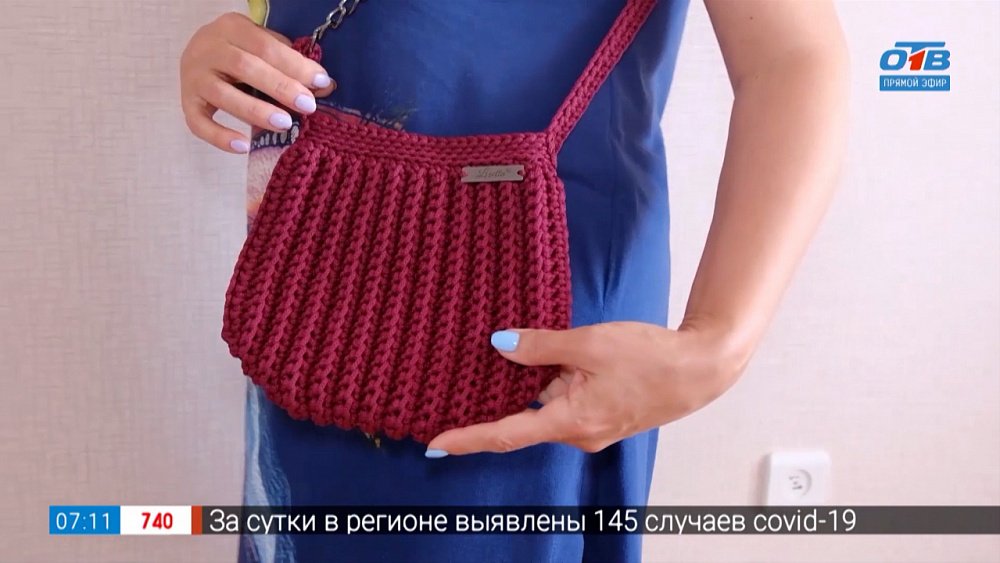 Сумка своими руками в сюжете «Вязаные сумки»