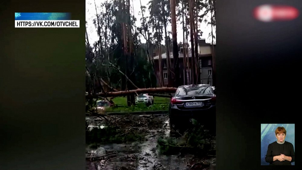 На санаторий «Еловое» обрушился шторм