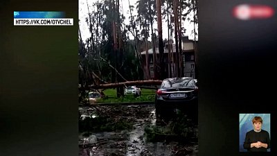 На санаторий «Еловое» обрушился шторм