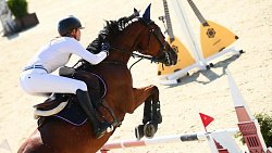 Челябинка Ксения Хайрулина завоевала золото Евразийских игр по конному спорту