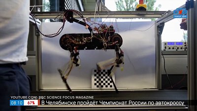 Робот, который сам учится ходить в рубрике «Инспектор Гаджет»