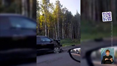 Автомобили столкнулись под Златоустом