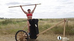 Огонь и колесница: как прошел фестиваль «Пламя Аркаима»