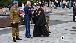 В Челябинске отмечают День Воздушно‑десантных войск