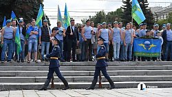 В Челябинске отмечают День Воздушно‑десантных войск
