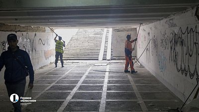 Подземные переходы в Челябинске защитят от вандалов