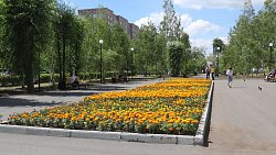 В Магнитогорске завершили реконструкцию сквера имени Ромазана